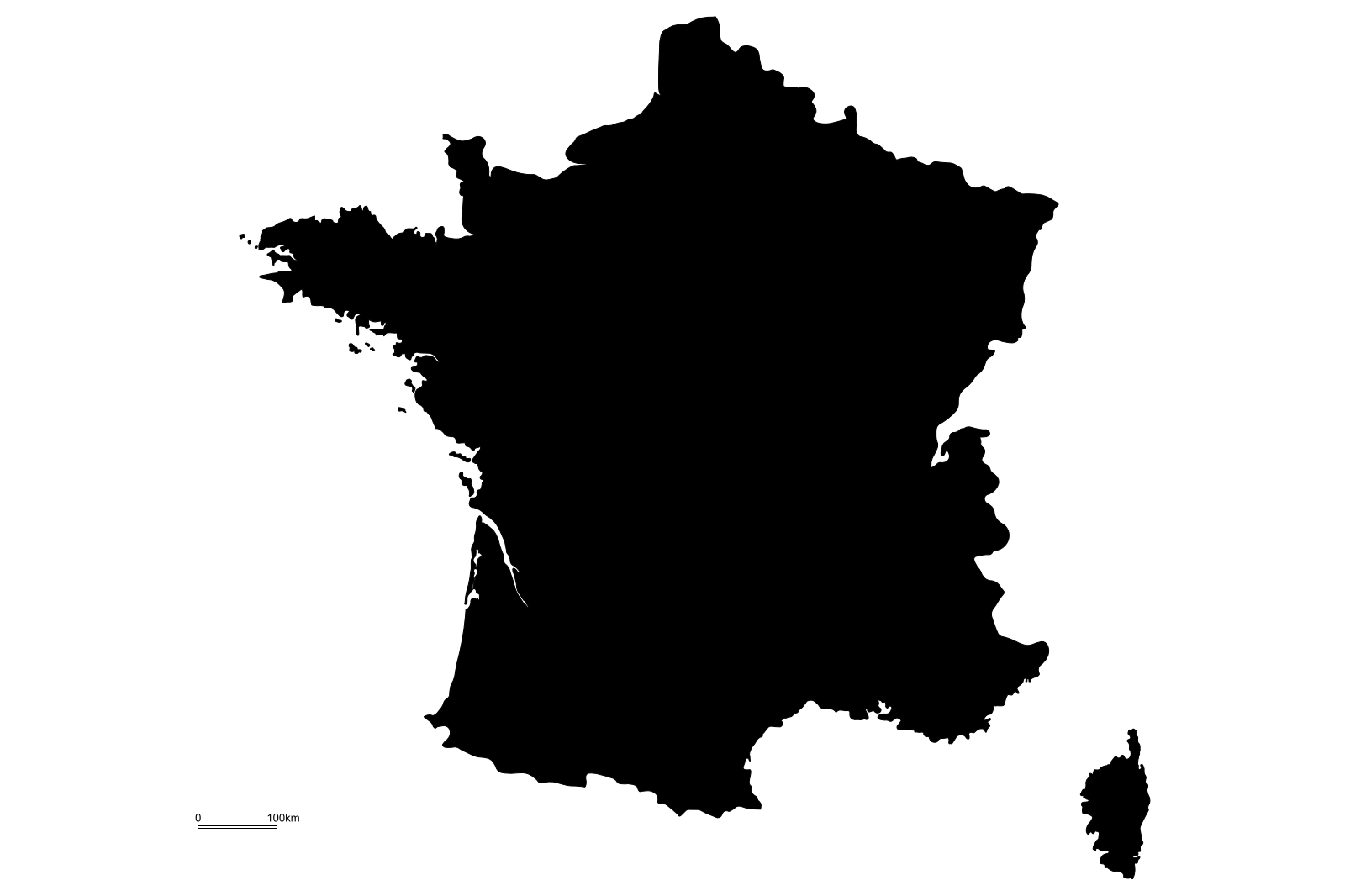Map of France