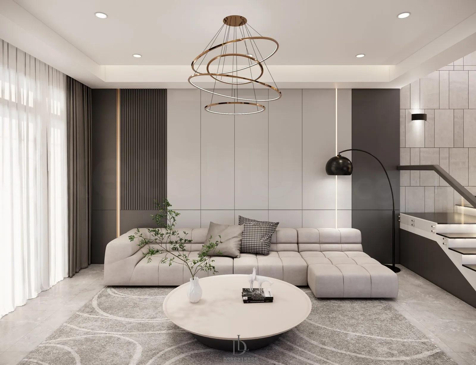 Living Room – Kitchen Interior