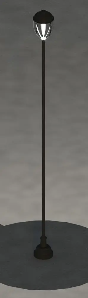 Exterior Pole Light