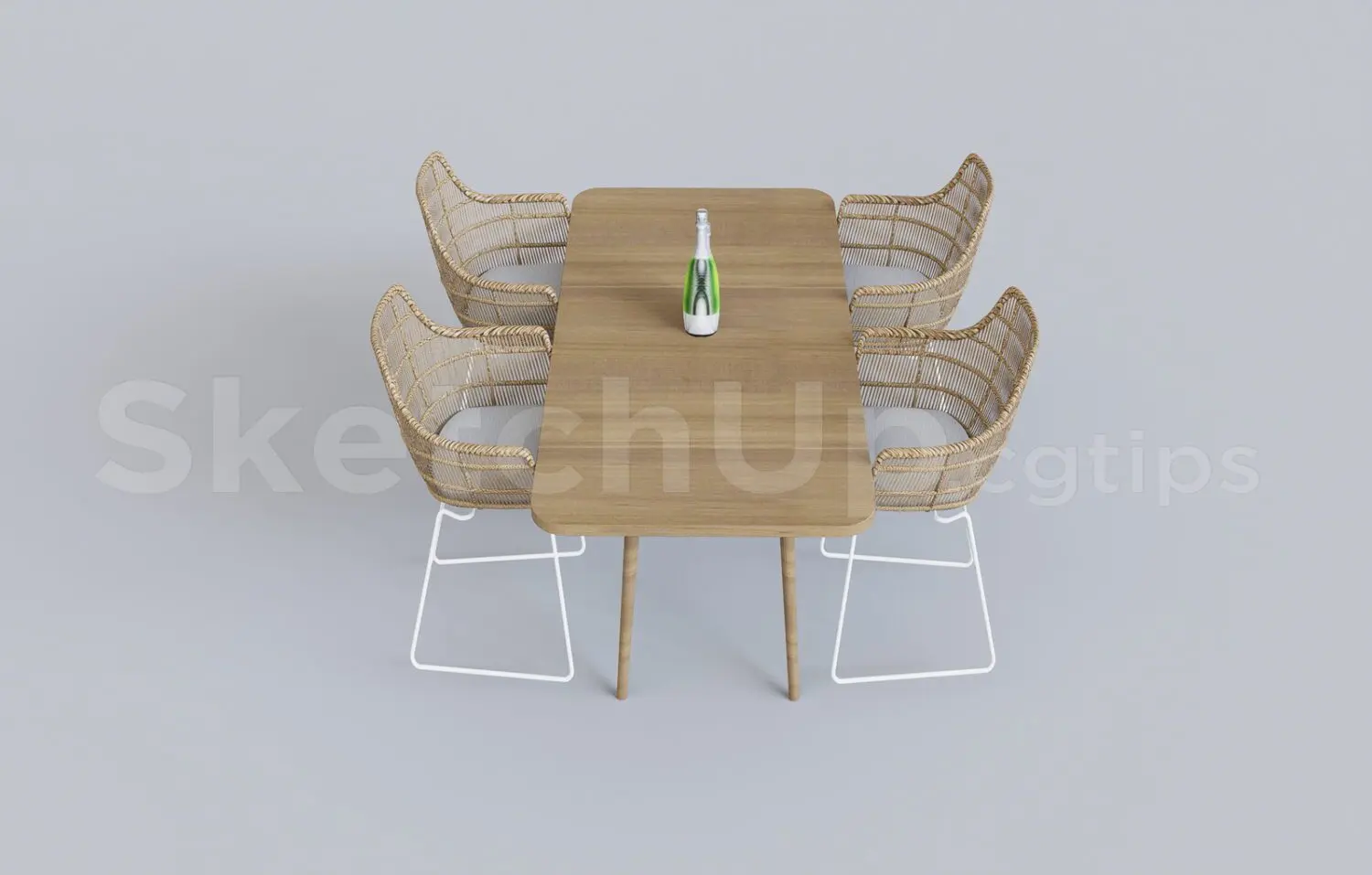 Dining Table — preview 1 (cgtips, CC0)