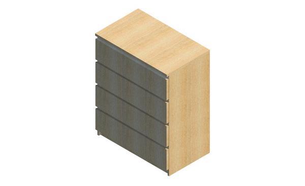 Ikea Malm 4 Drawer Dresser