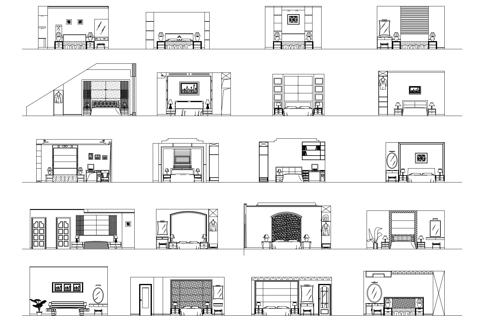 Bedroom elevation