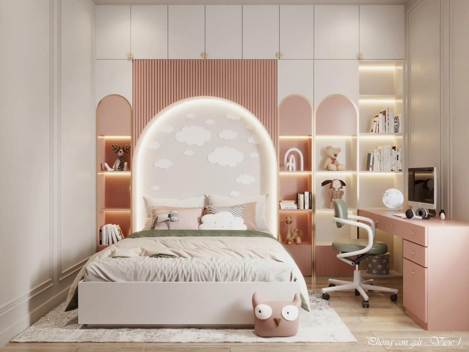 Interior Bedroom Scene — preview 1, by Thuy Lee (cgtips)