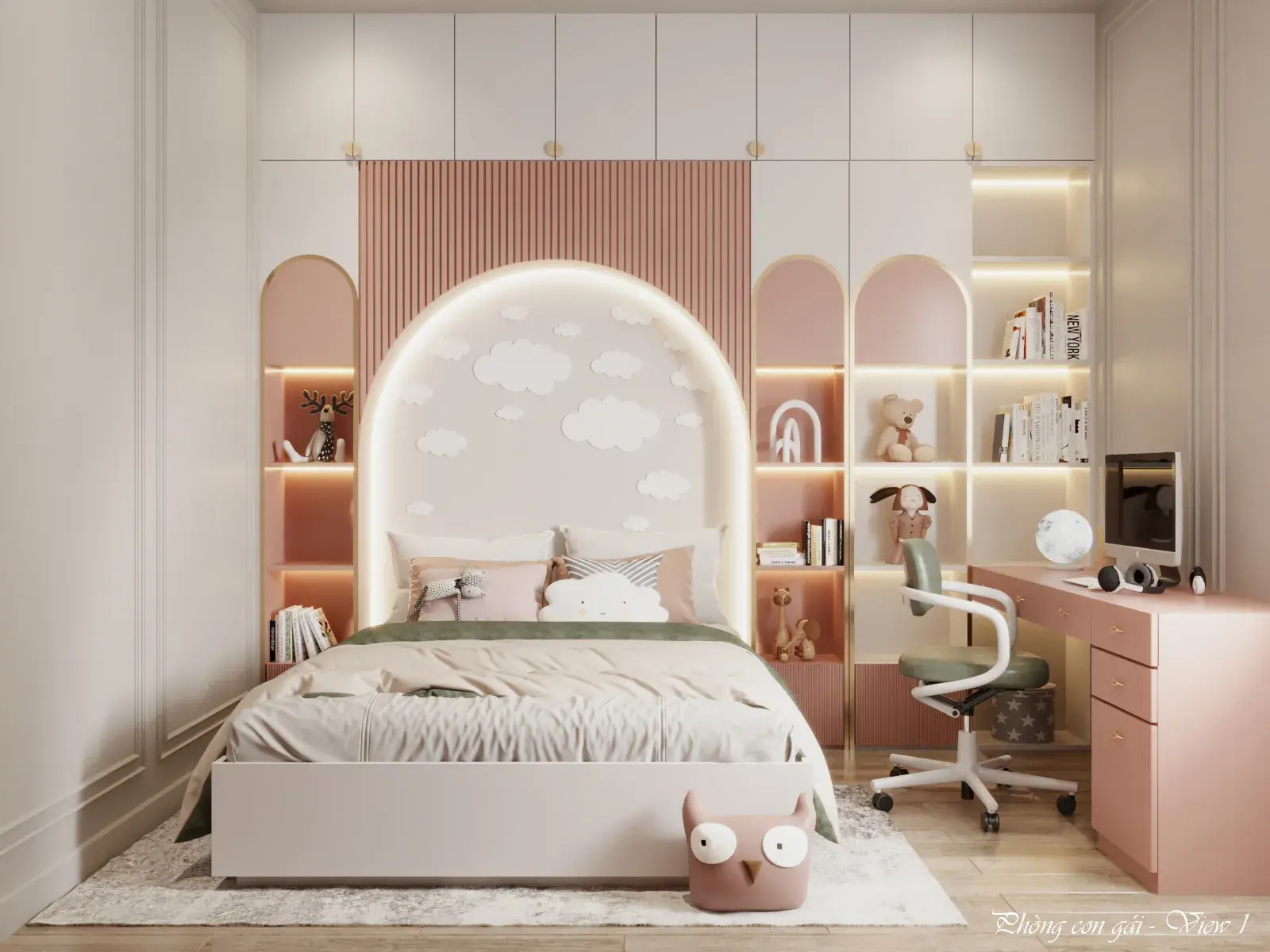 Interior Bedroom Scene