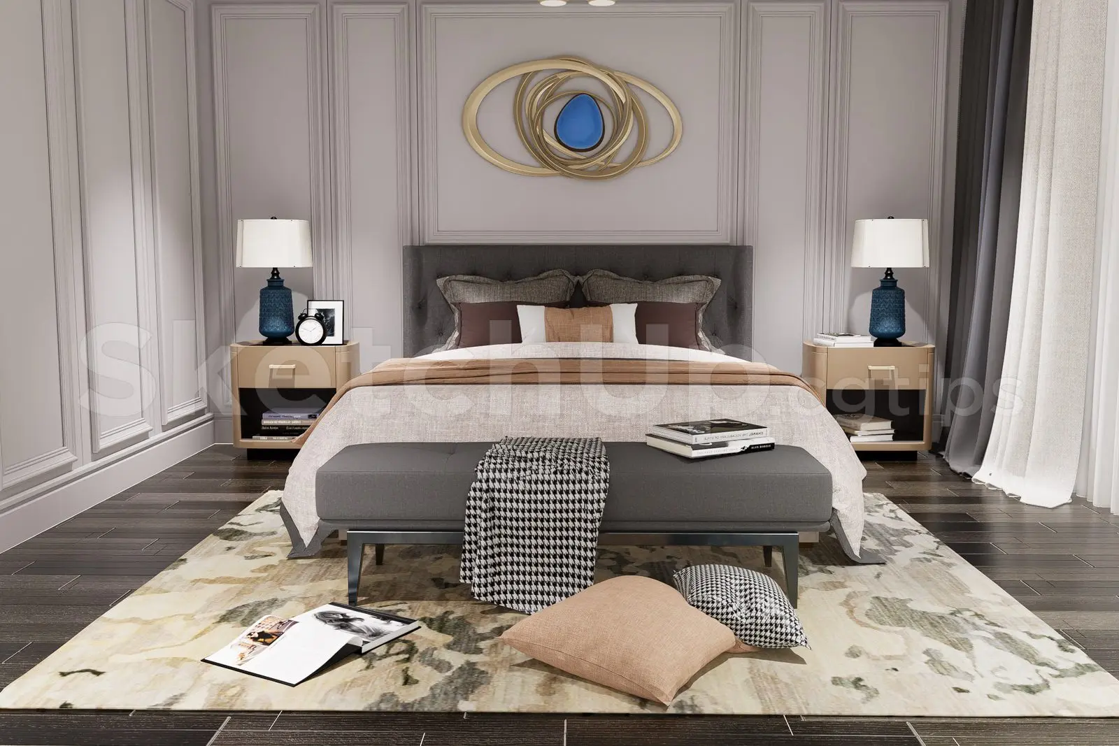 Bedroom Interior — preview 1 (cgtips, CC0)