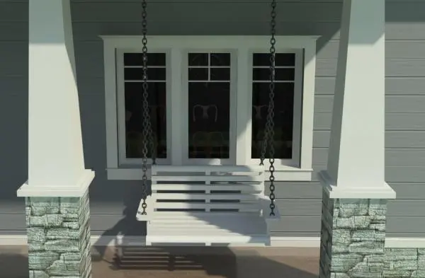 Porch Swing-NOHS — preview 1, by Revit (RevitCity, CC0)