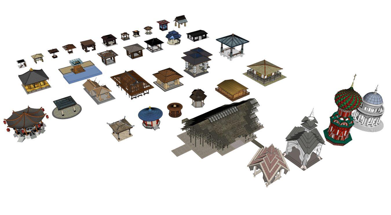 A Collection Of Gazebos