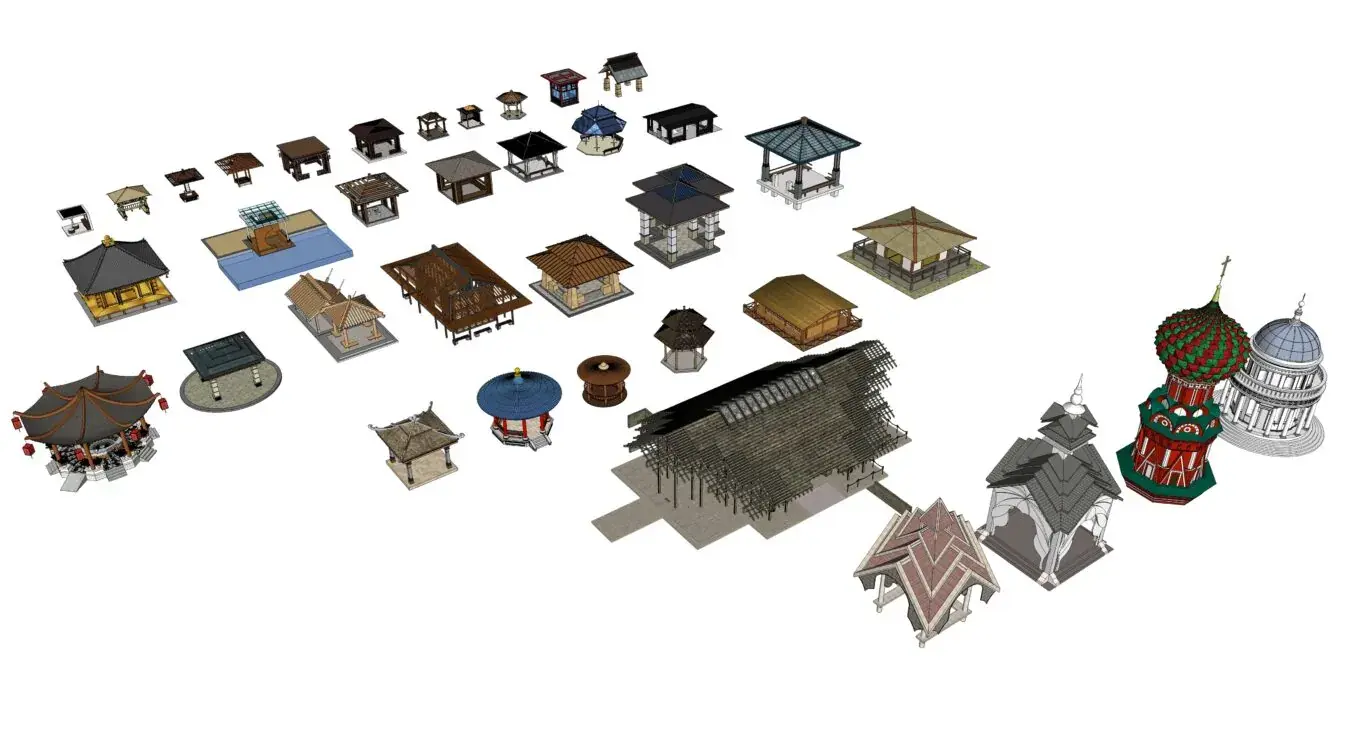 A Collection Of Gazebos