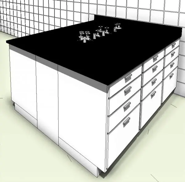 Laboratory Gas Fitting - Deck-Mounted