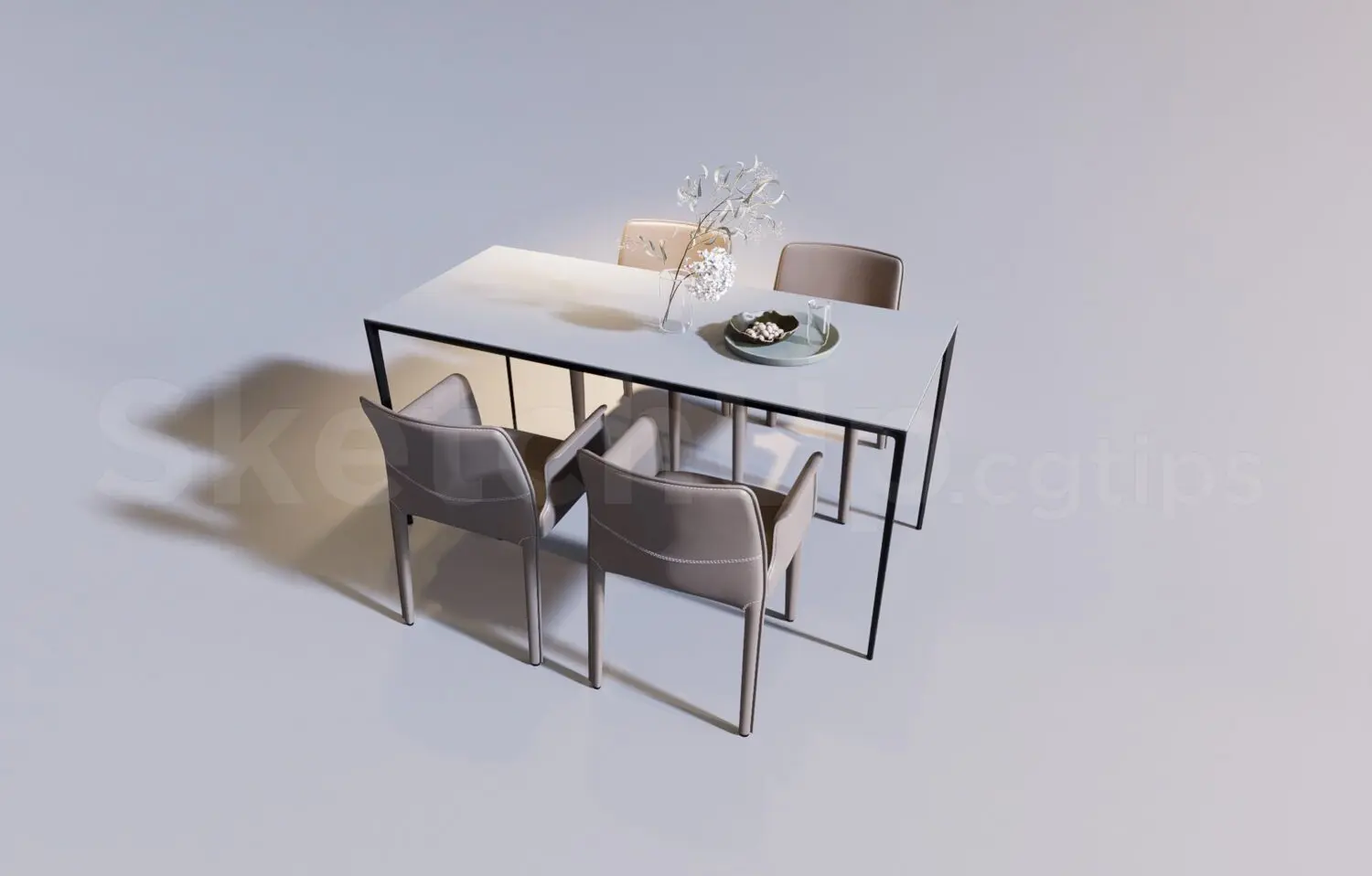 Dining Table — preview 1 (cgtips, CC0)