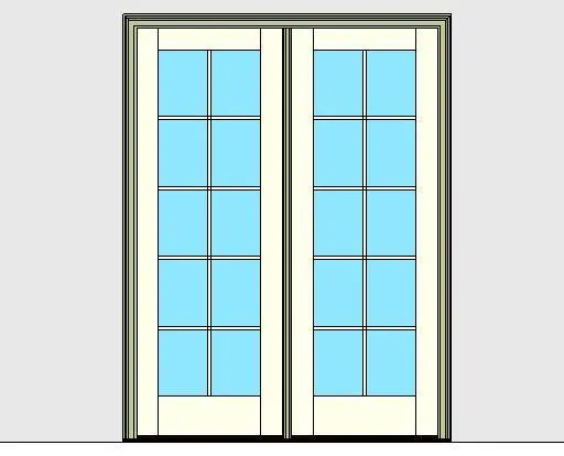 Kolbe Ultra Series Inswing Patio Door 2-Wide Handicap Sill Units