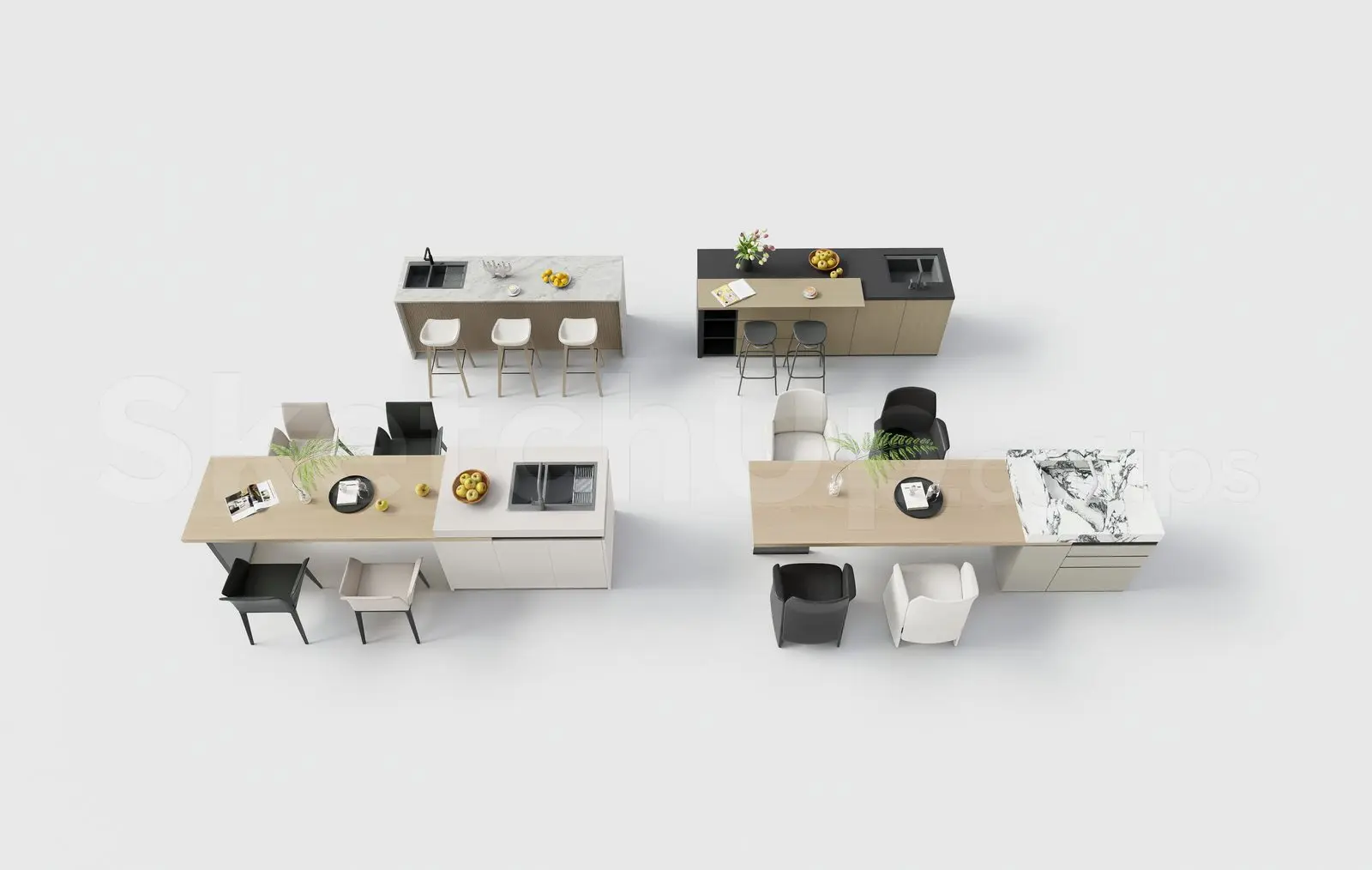 Kitchen Island — preview 1 (cgtips)