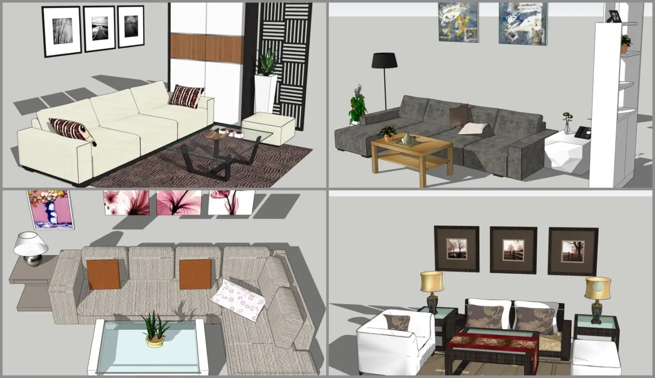Combo Sofa — preview 1 (cgtips)