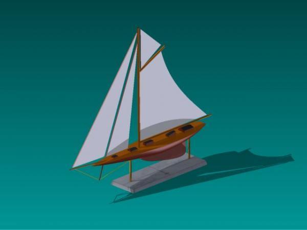 Model Sailboat
