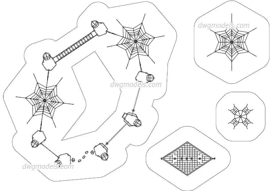 Rope Playground in plan