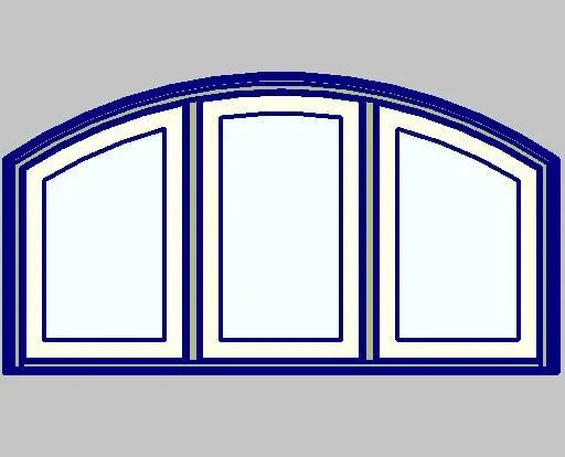 Kolbe Ultra Series Casement Segment Head 3-Wide Units
