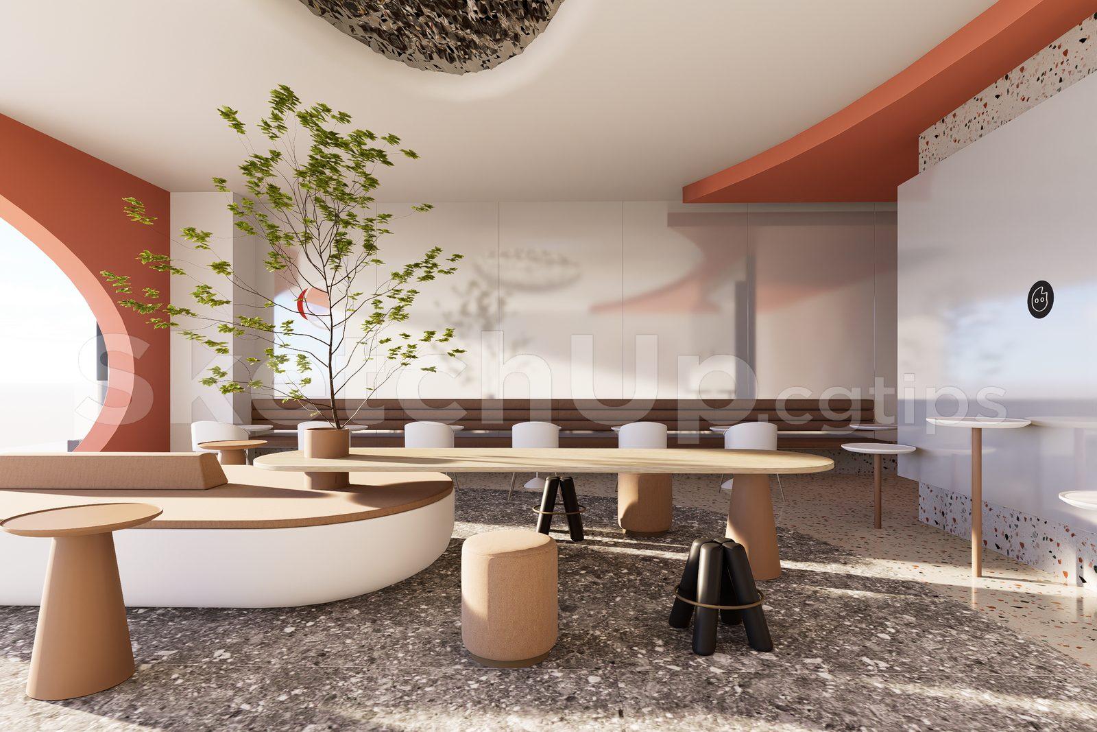Coffee Room Interior