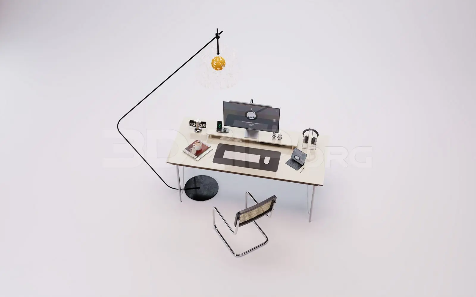 Work Desk — preview 1 (3dzip)