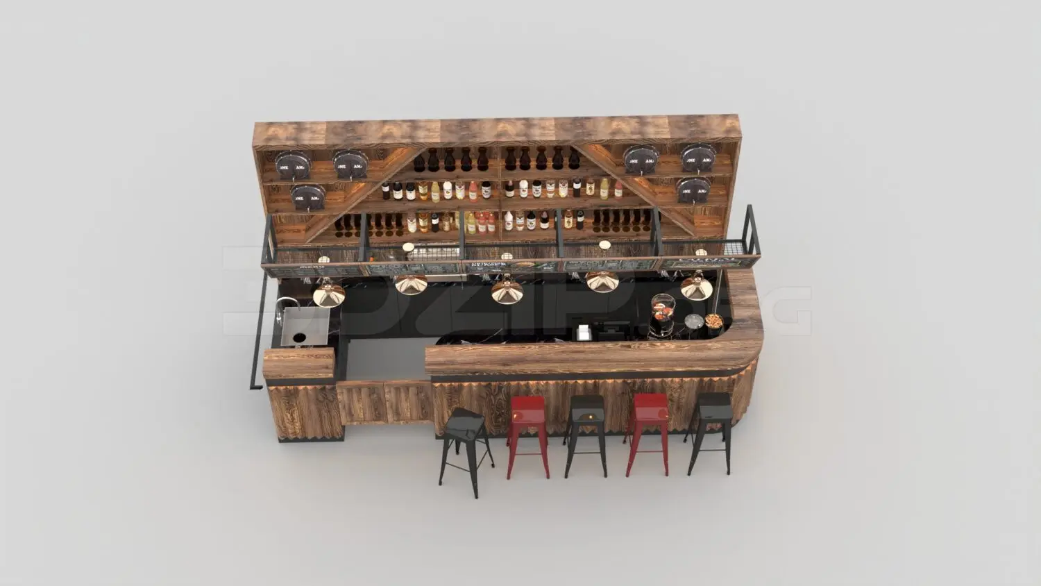 Bar — preview 1, by Hoang Phuong (3dzip, CC0)