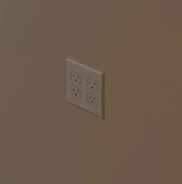 Quadruplex Receptacle