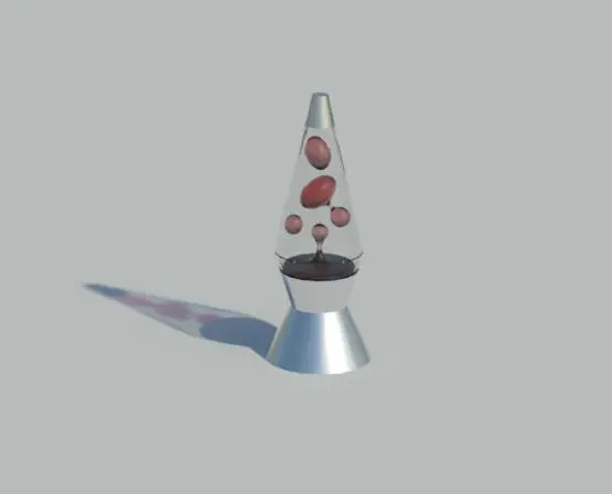 Lava Lamp Red