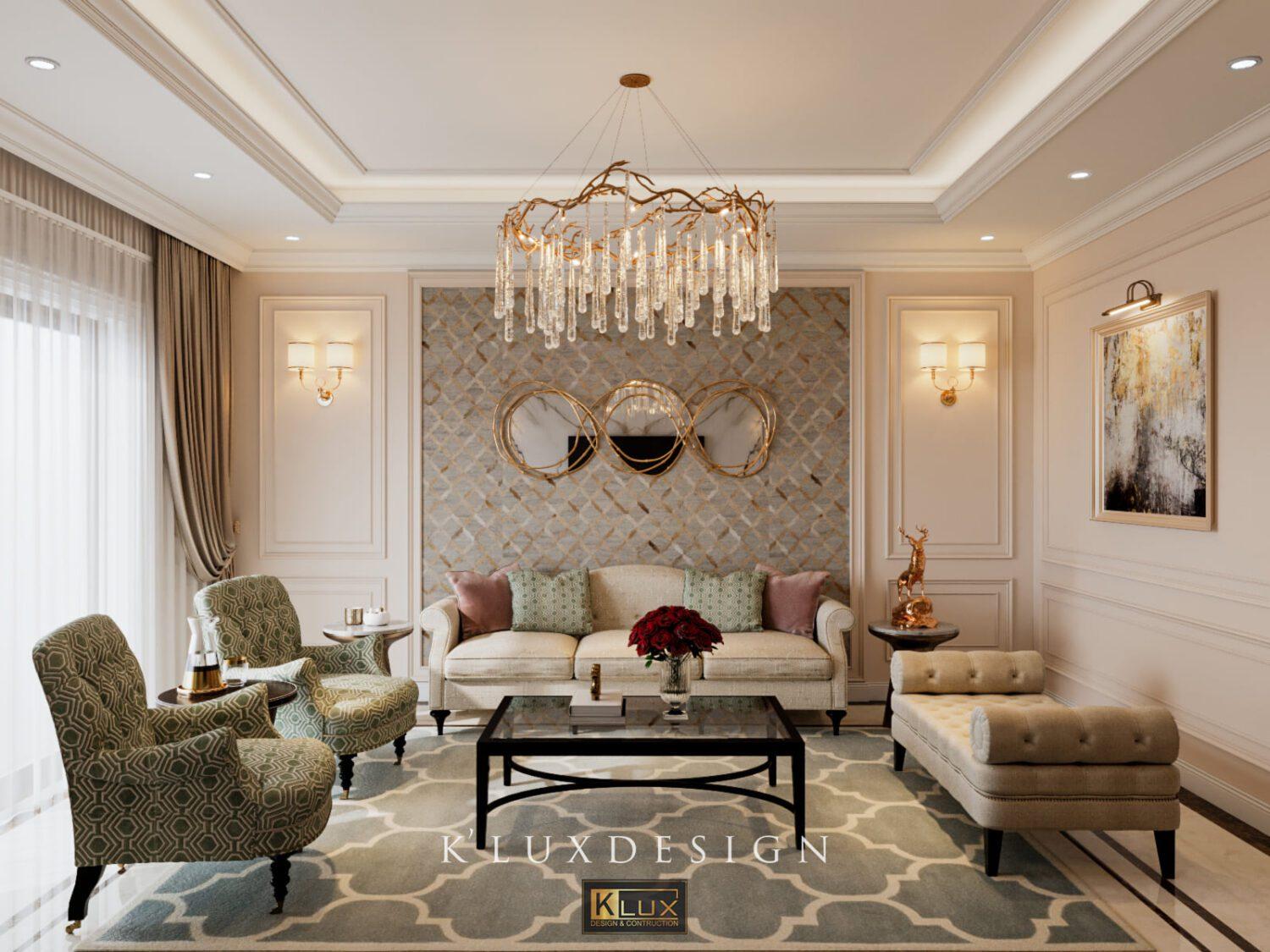 Interior Neoclassical Apartment