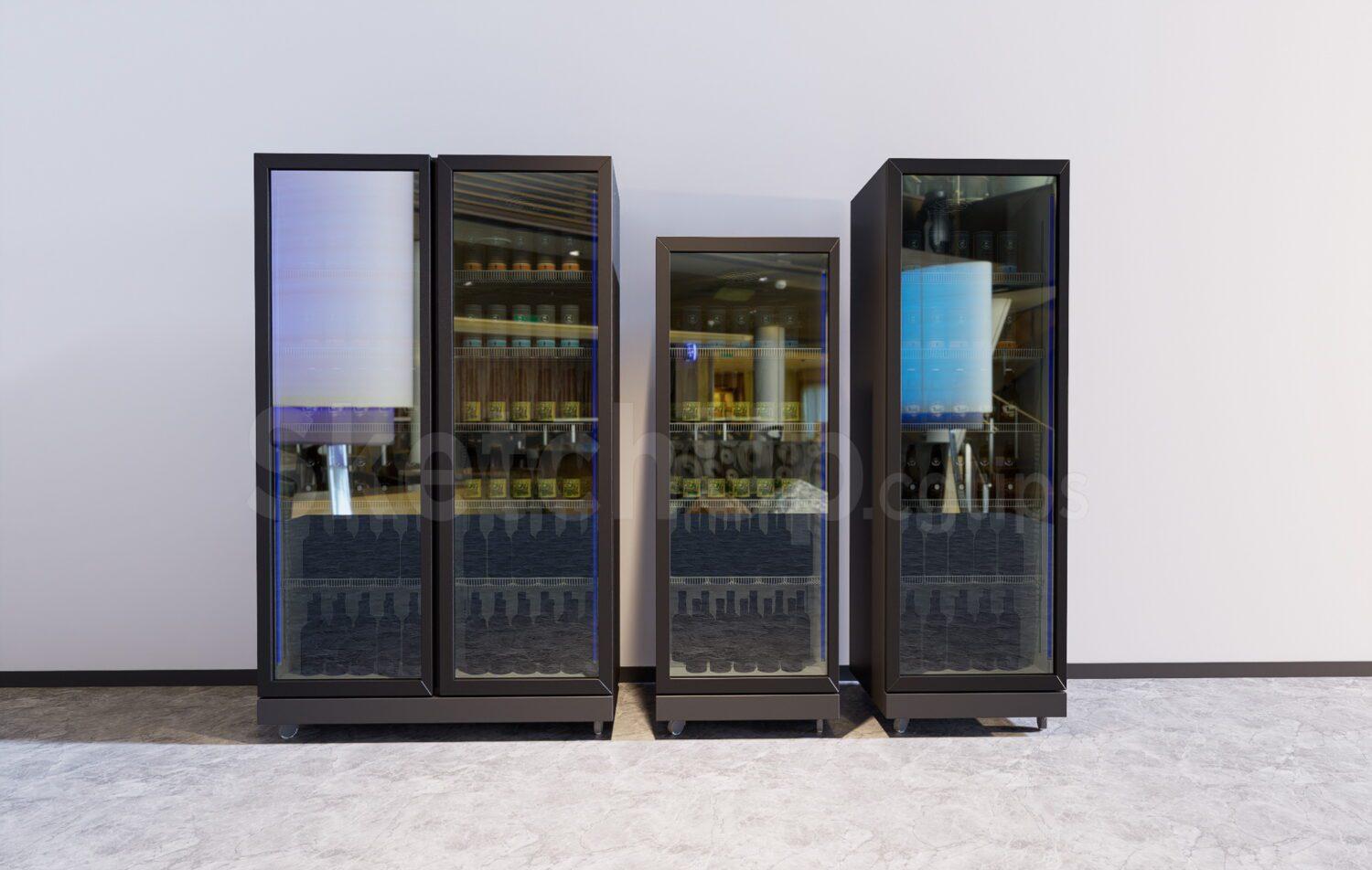 Supermarket Fridge Showcase