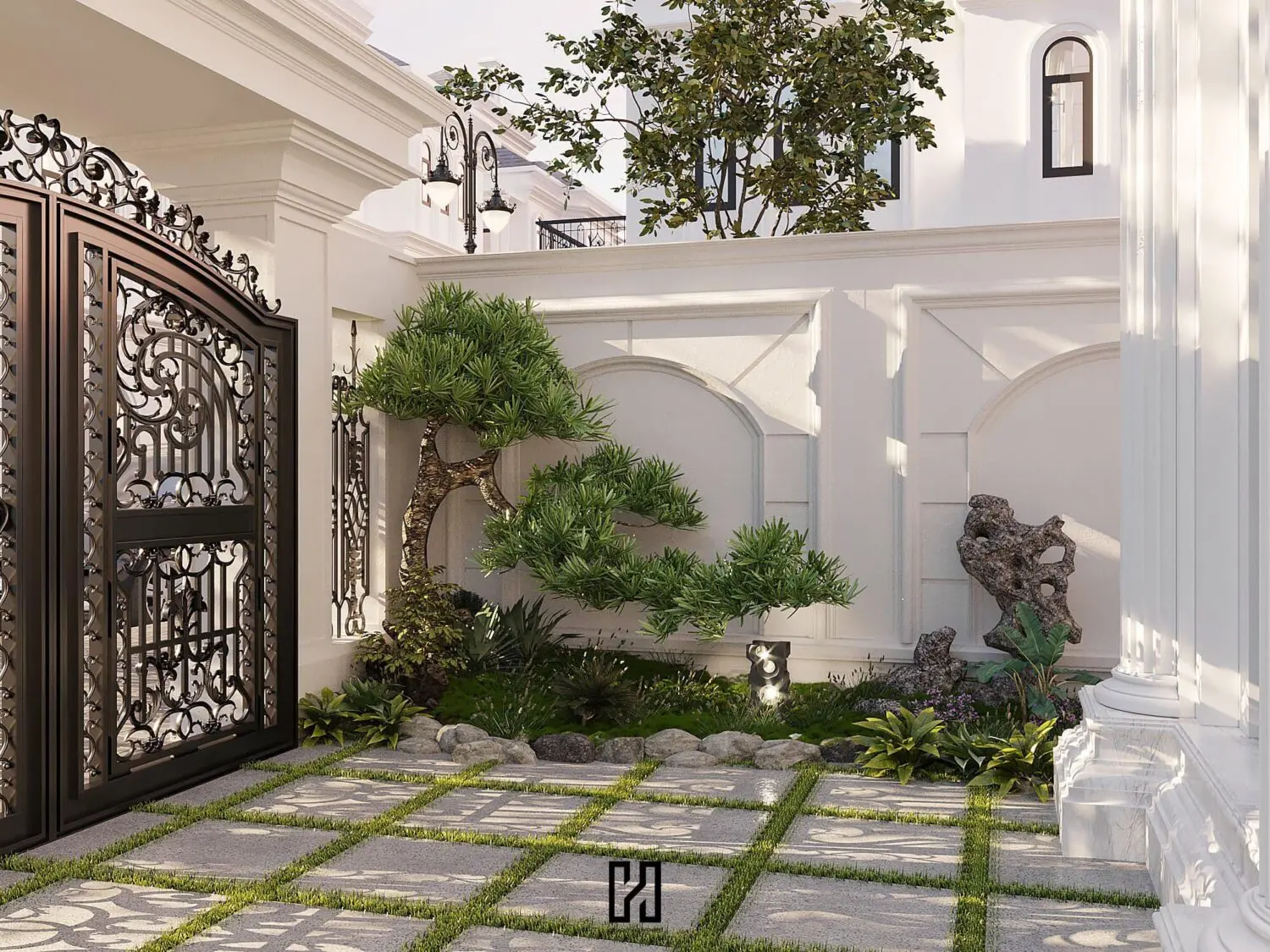 Garden landscape