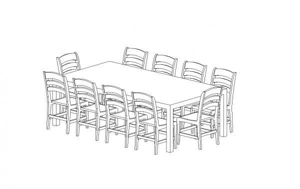Perametric Dining Room Table