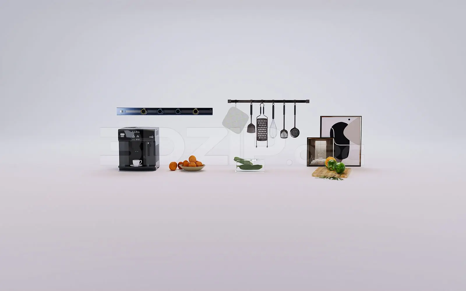 Tableware Kitchen — preview 1 (3dzip)