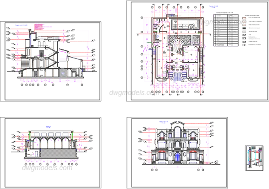 Villa 1 — preview 1 (dwgmodels.com, CC0)