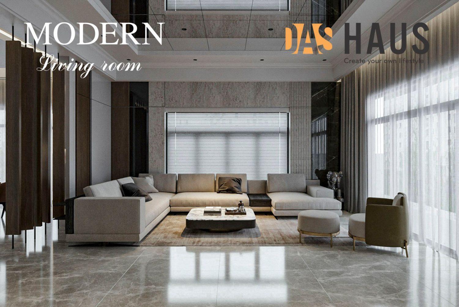 Living Room – Kitchen Interior — preview 1, by Tuan Tu Nguyen (3dzip)