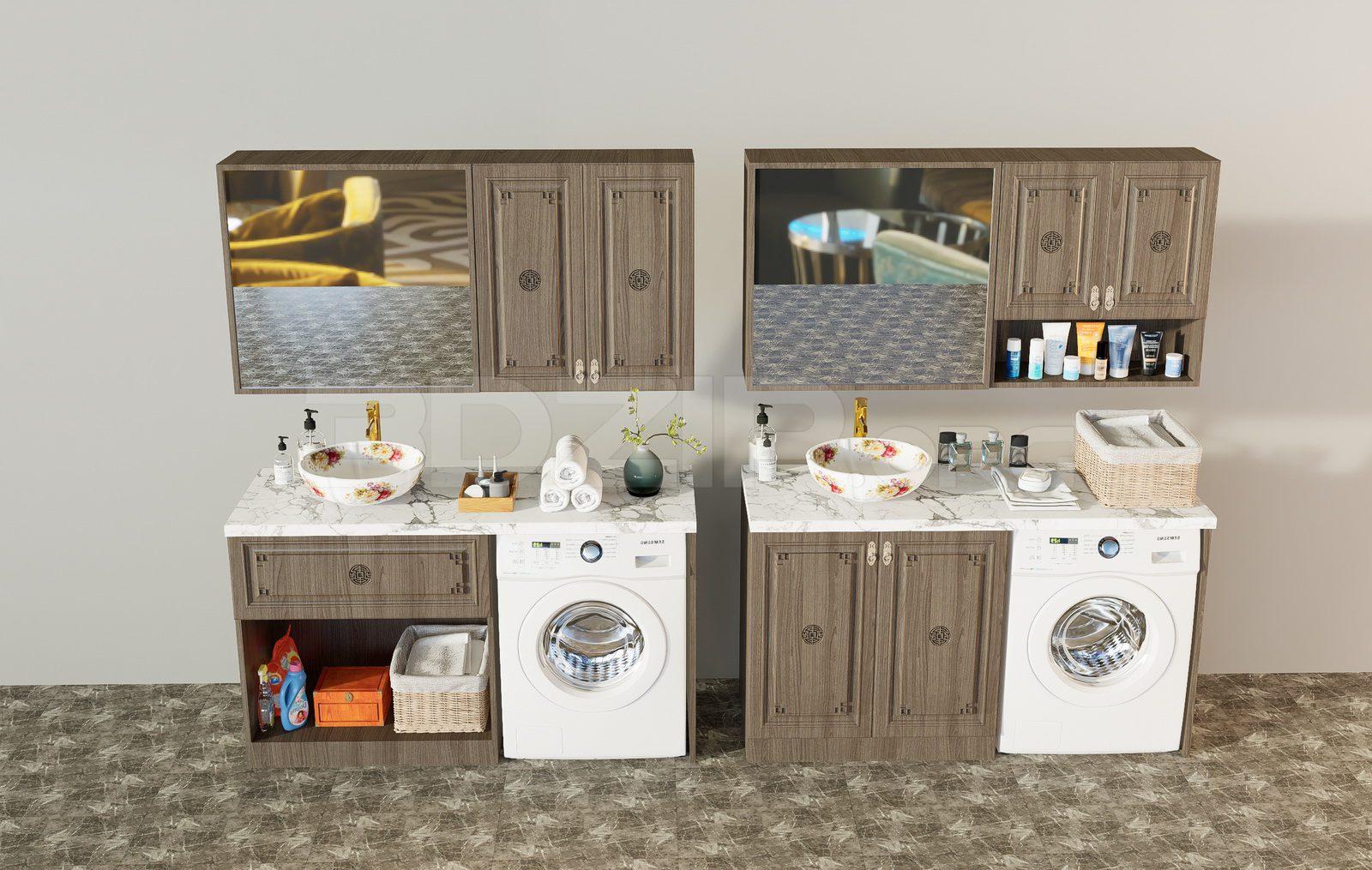 Cabinet With Washbasin