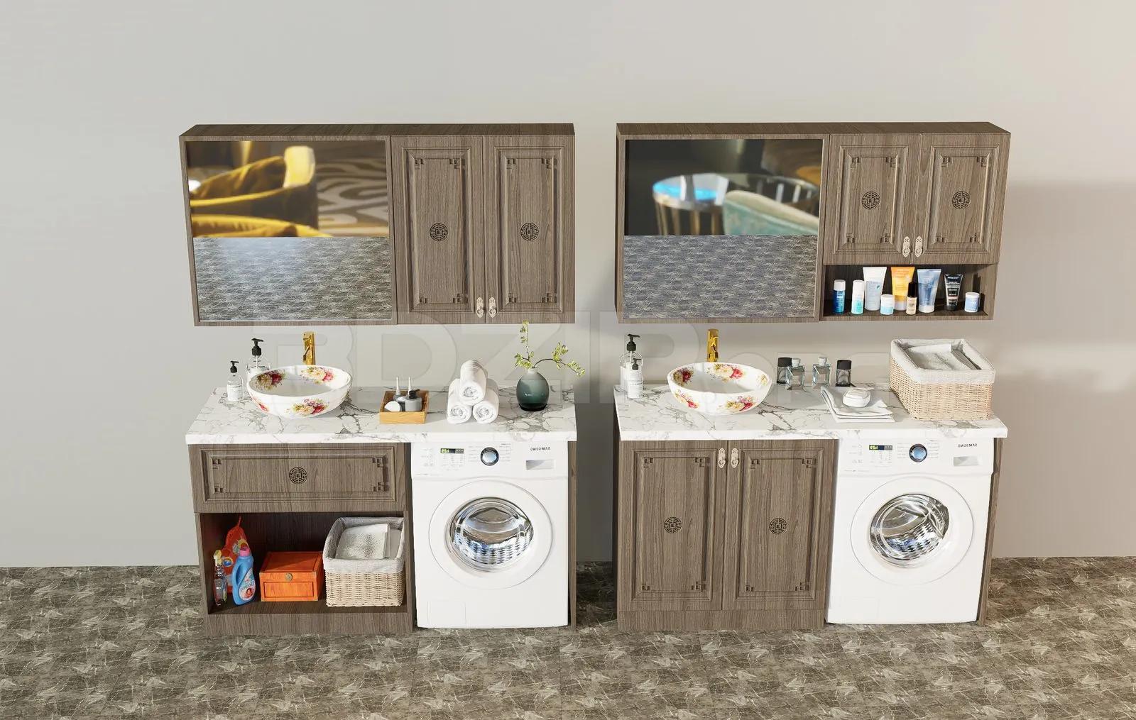 Cabinet With Washbasin