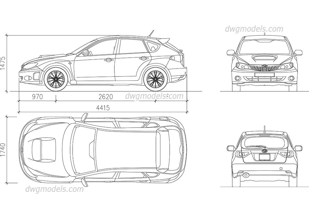 Subaru Impreza Hatchback 2007