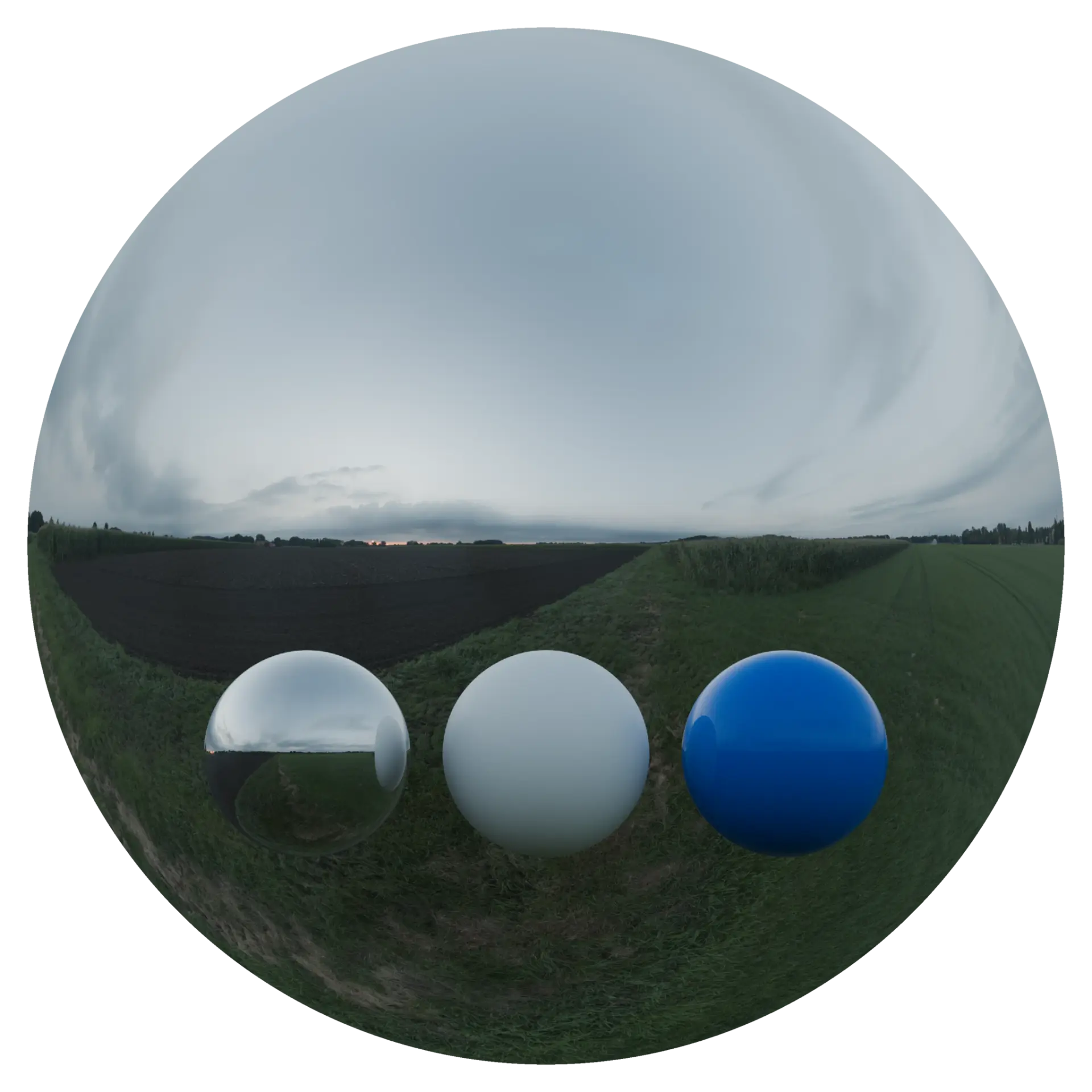 Evening Sky HDRI 043 A