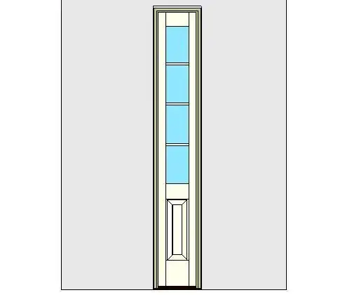 Kolbe Ultra Series Inswing Entrance Sidelite Panel-Glass Handicap Sill Units