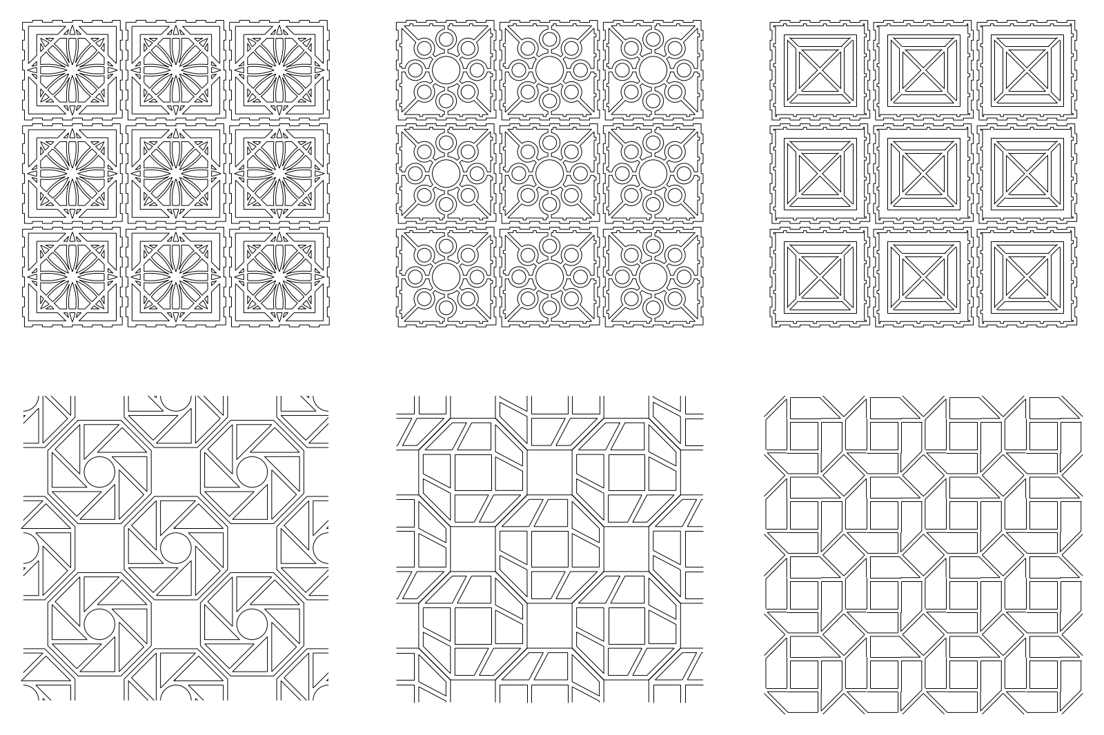 Seamless Geometrical Pattern