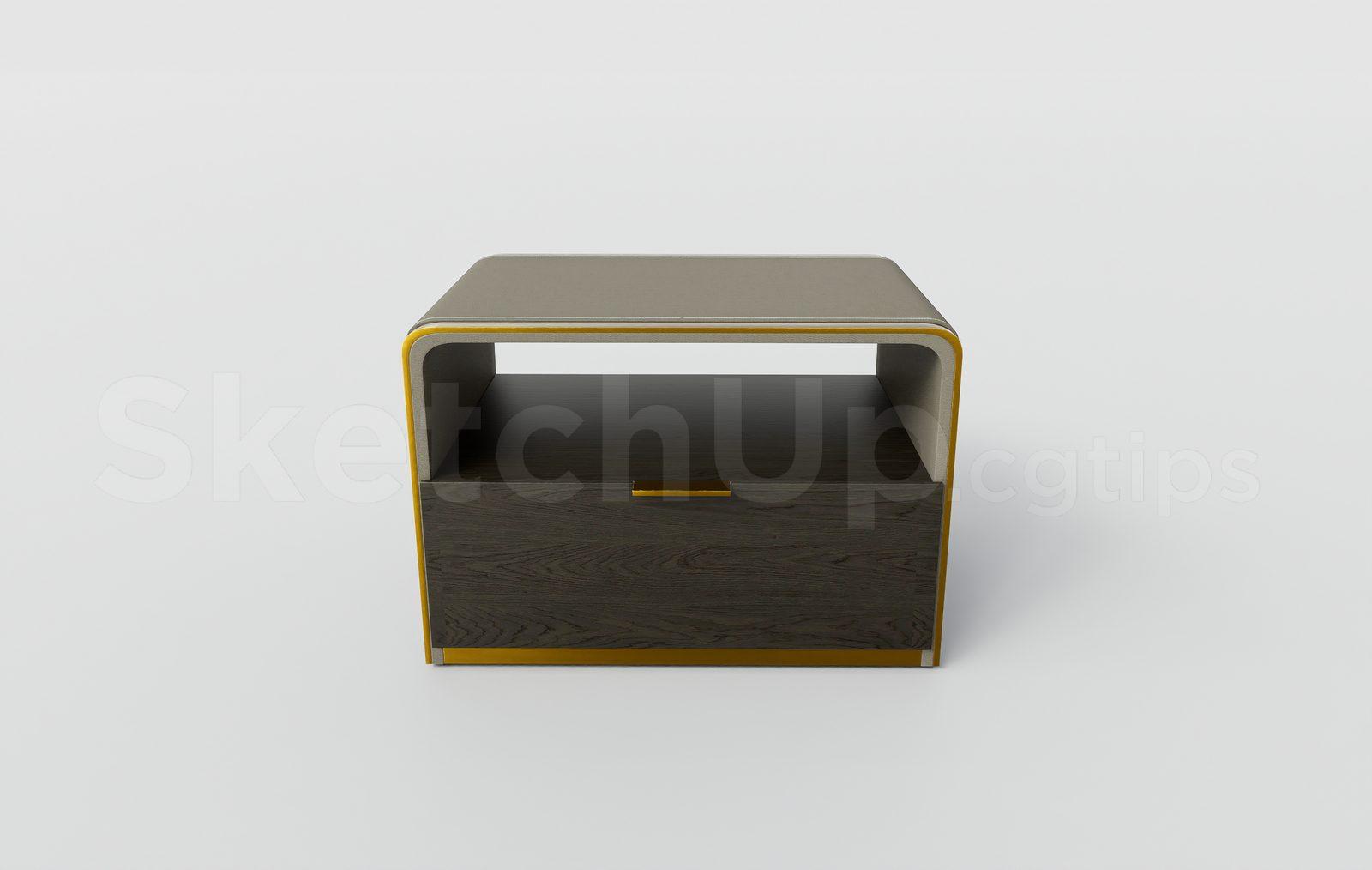 Bed Side Table — preview 1 (cgtips)