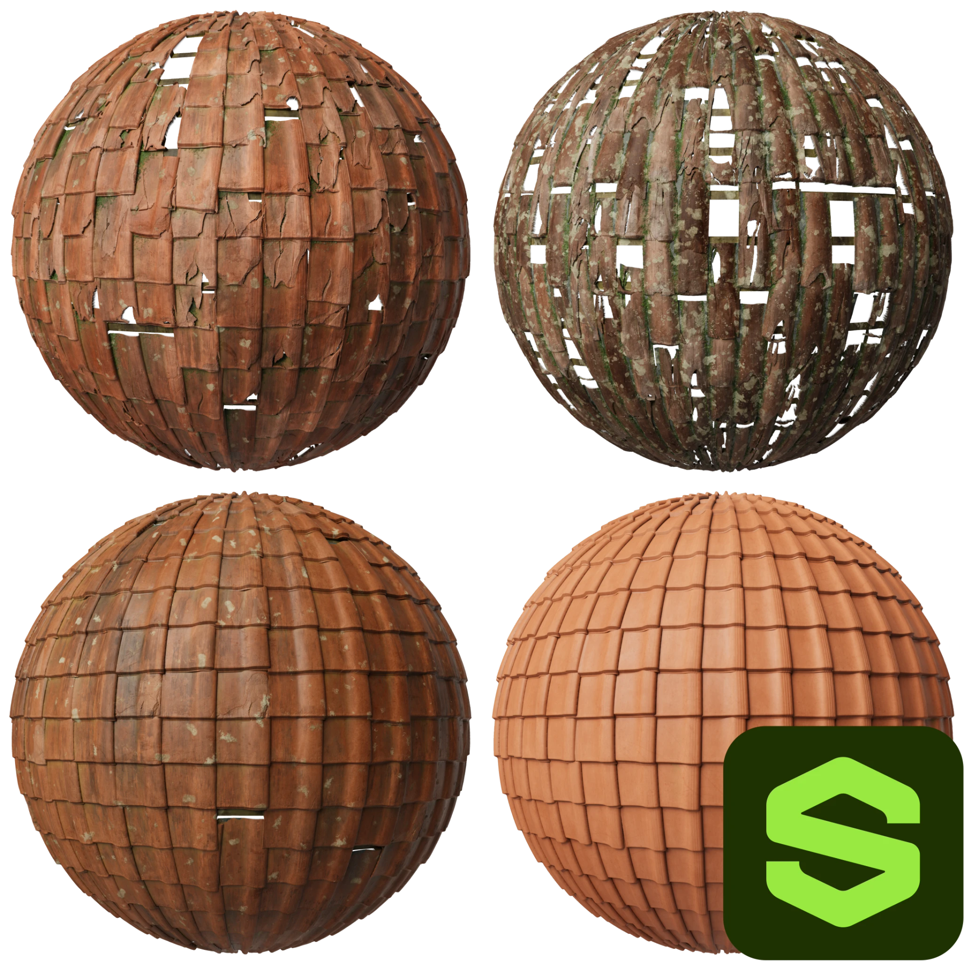 Roofing Tiles Substance 003