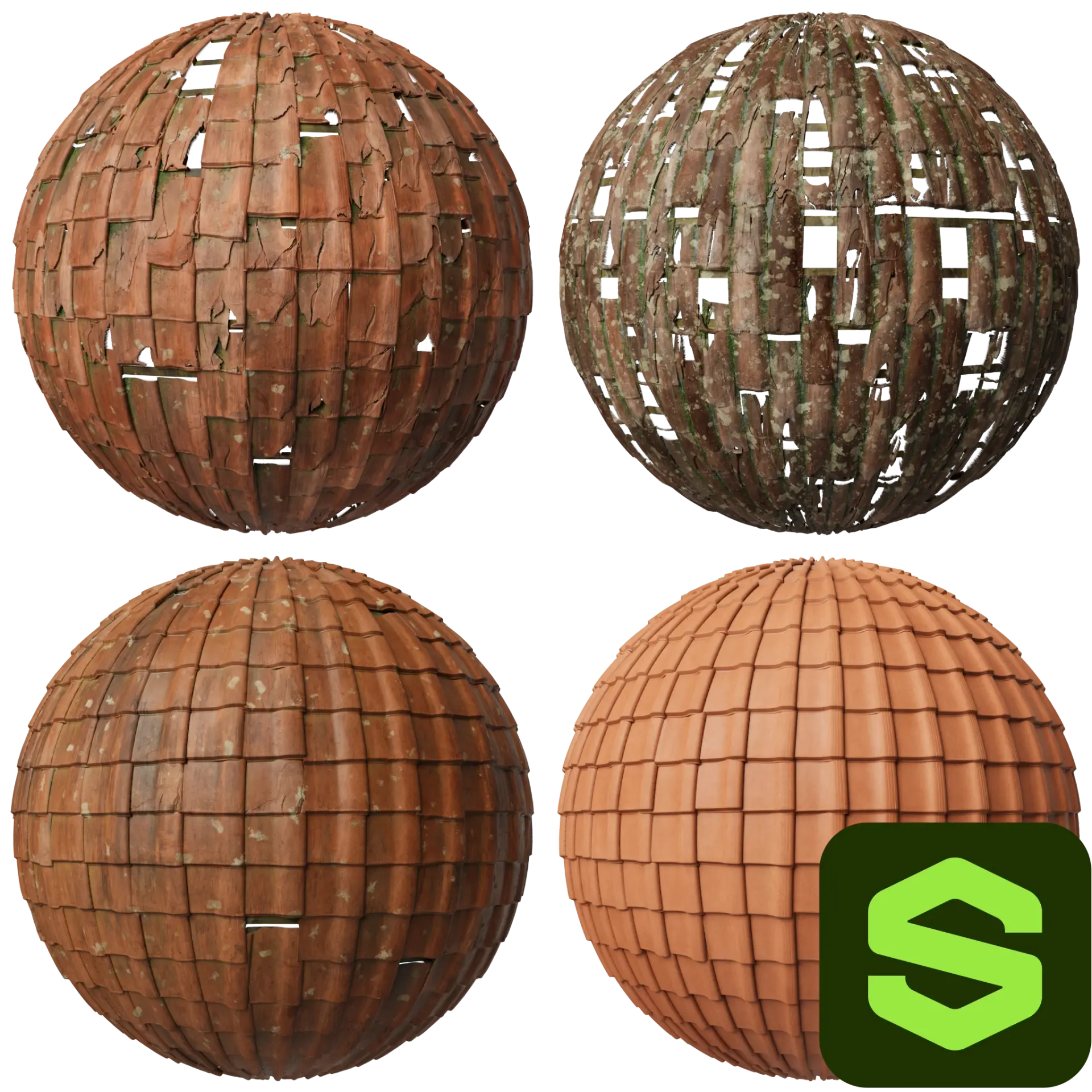 Roofing Tiles Substance 003 — preview 1 (ambientCG, CC0)