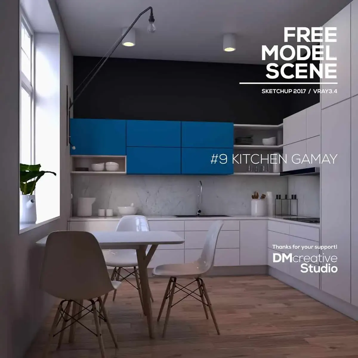 Scene Kitchen Gamay From DM Studio