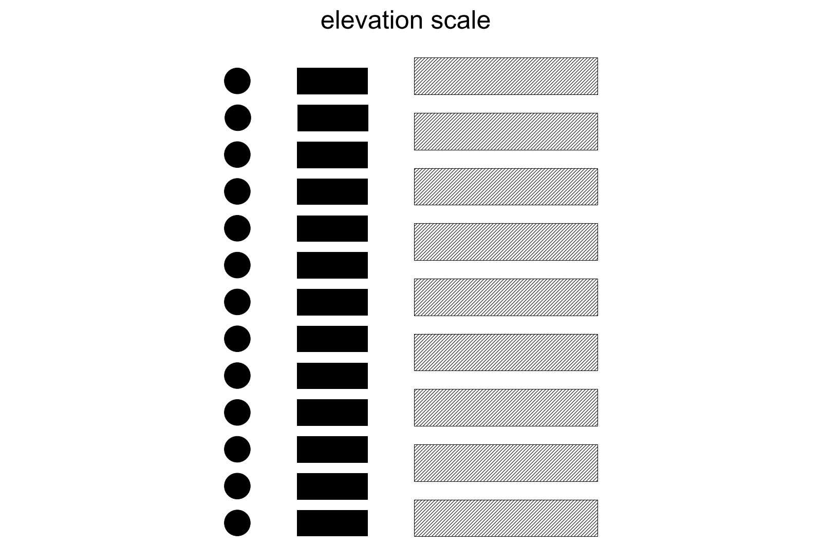 Elevation Scale drawing