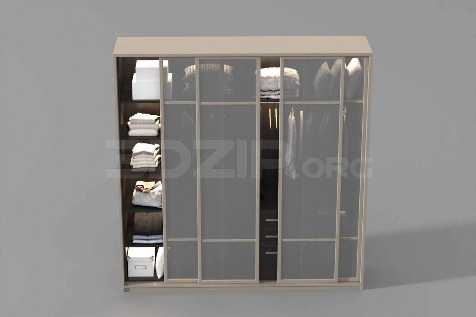 Wardrobe — preview 1, by Viet Long Lee (3dzip)