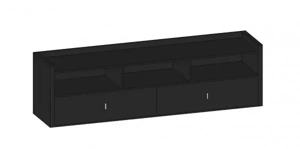 Designer Tv Stand — preview 1, by Sears (RevitCity, CC0)