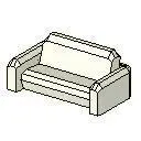 Love Seat — preview 1, by Admin (RevitCity, CC0)