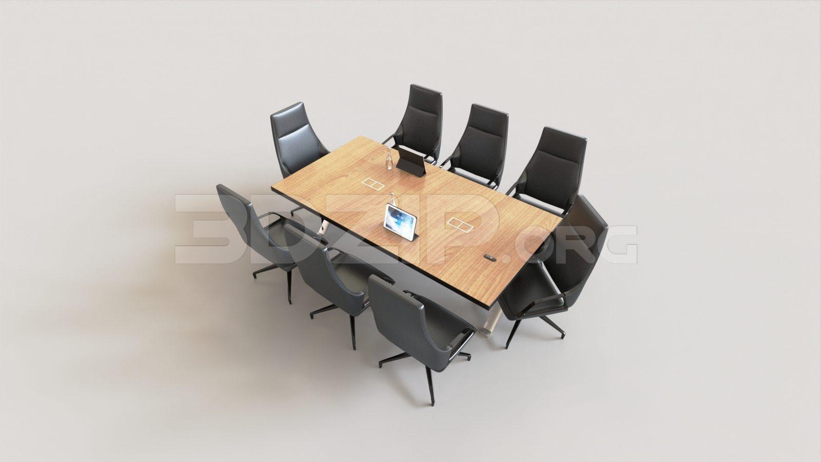 Conference Table Office — preview 1 (3dzip)