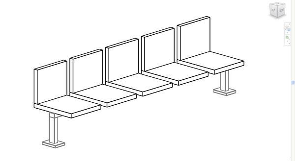 Fixed Plastic Seating - Floor Mounted