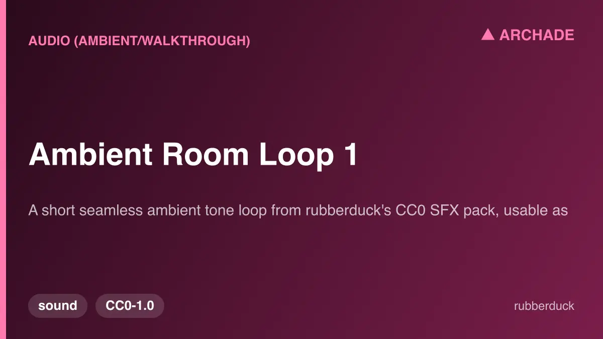Ambient Room Loop 1