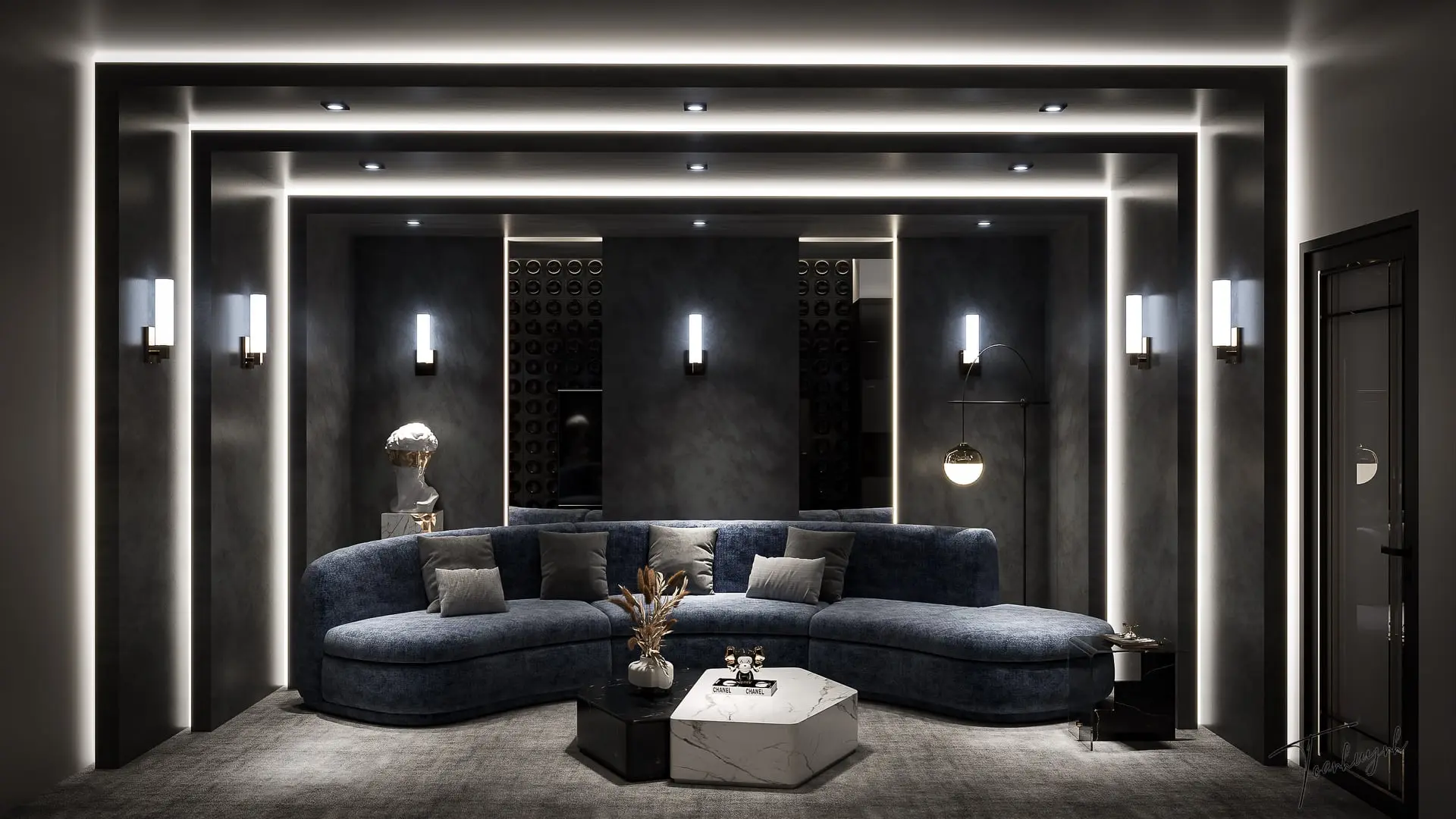 Interior Karaoke Scene — preview 1, by Huynh Toan (cgtips)